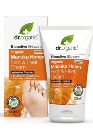 Dr Organic Manuka Honey Foot & Heel Cream 125ml